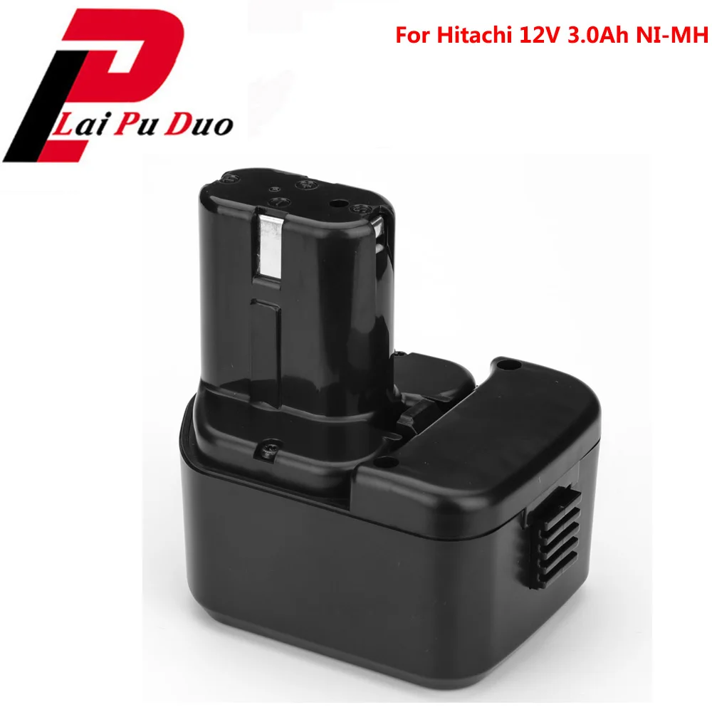 

For HITACHI 12V Battery 3000mAh NI-MH Power Tool Replacement Battery HIT for EB1212S EB1214L EB1214S EB1220BL