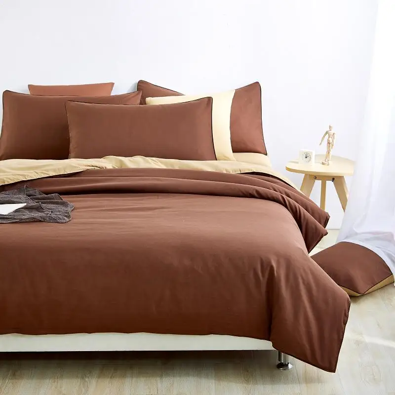 

2017 New style solid colors and zebra pattern design,3/4 pcs bedding sets bed sheet bedspread duvet cover/flat sheet/ pillowcase