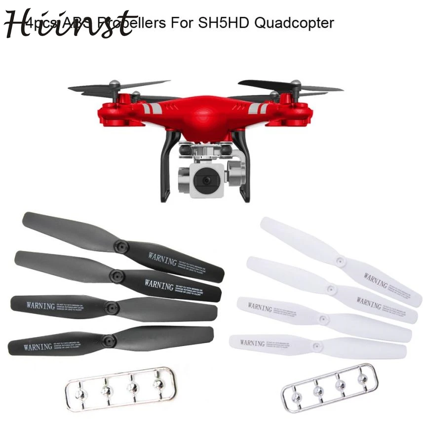 

Aircraft blade colorful 4pcs ABS Propellers Accessory For HR SH5HD RC Quadcopter propellers for hr sh5hd quadcopter ov28 p30