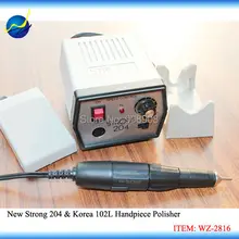 Новые стоматологические лабораторные камни для нейл-арта Маникюр Podology Сильный 204 Корея 102L автомобиль высокой мощности 35K об/мин микромотор наконечник 220 В