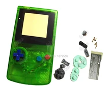 Горячее предложение, зеленый цвет, замена корпуса, игра Consoloe для Gameboy, цветная оболочка, чехол для мальчика, подарок с отвертками