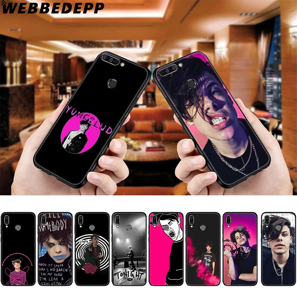 

WEBBEDEPP Yungblud Singer Soft Case for Huawei P8 P9 P10 P20 P30 Lite Pro P Smart Z Plus 2019 Y6 Prime 2018 2017 Lite Mini