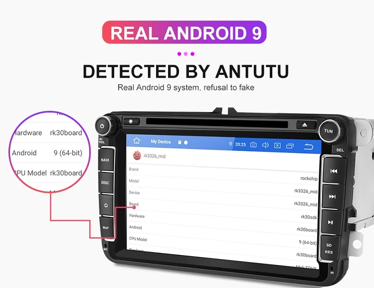 Cheap Isudar Two Din Car Multimedia Player Android 9 Auto Radio For Skoda/Seat/Volkswagen/VW/Passat b7/POLO/GOLF 5 6 DVD GPS 4 Cores 16