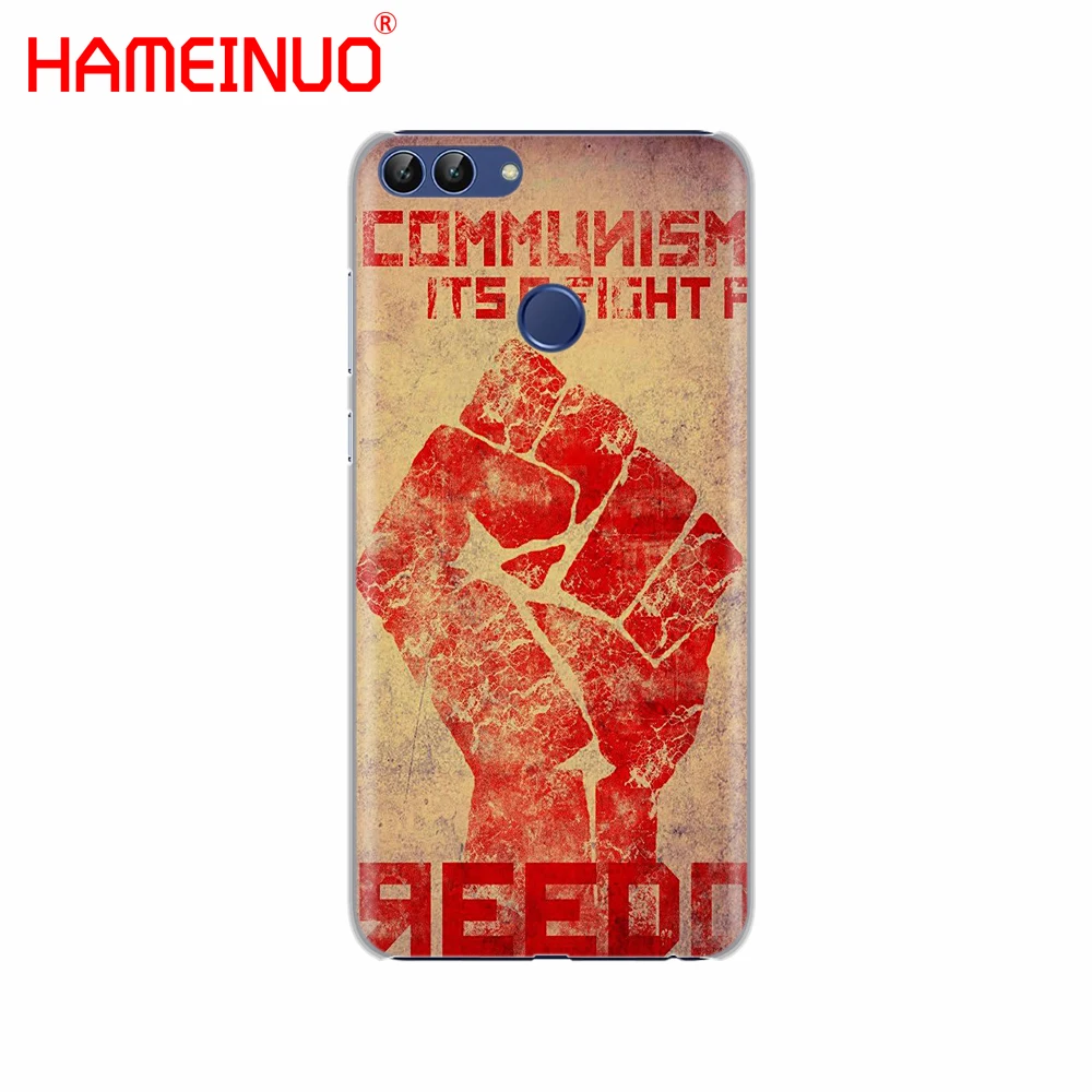Чехол для сотового телефона с флагом Советского Союза гранжа huawei Honor 7C Y5 Y625 Y635 Y6 Y7