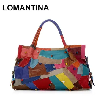

Direct Selling Women Messenger Bag Leather Handbag Fashion Patchwork British Style Cross-body Tote Hot 2020