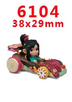 6104 30 шт. плоское украшение из смолы ленты Мультяшные полимерные pr6158 - Цвет: 6104