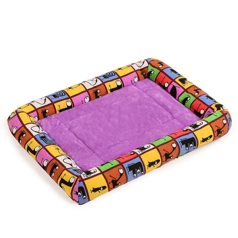 Printed Pet Dog Cushions Cat Warm Beds House For Large Dogs Mats Breathable Cozy Soft Thick Blankets Durable Kennels Printed Pet Dog Cushions Cat Warm Beds House For Large Dogs Mats Breathable Cozy Soft Thick Blankets Durable Kennels