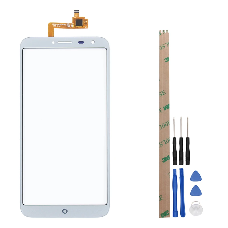 Ocolor для Oukitel C8 C8 4G сенсорный экран 5,5 дюймов Сенсорная панель с объективом запасные аксессуары для телефонов+ инструменты для Oukitel C8 - Цвет: Silver