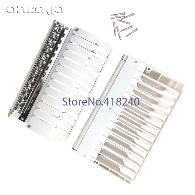 Computer Embroidery Machine Accessories For Tajima 12-pin Upper Panel With Thread Through 12 Needles Convex Panel