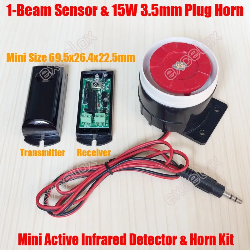 Mini IR detector+siren (2)