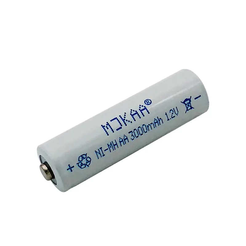 

1X AA 2A 1.2V 5# 3000mah Rechargeable Battery NI-MH Rechargeable Batteria Batteries Camera toy clock flashlight Remote control