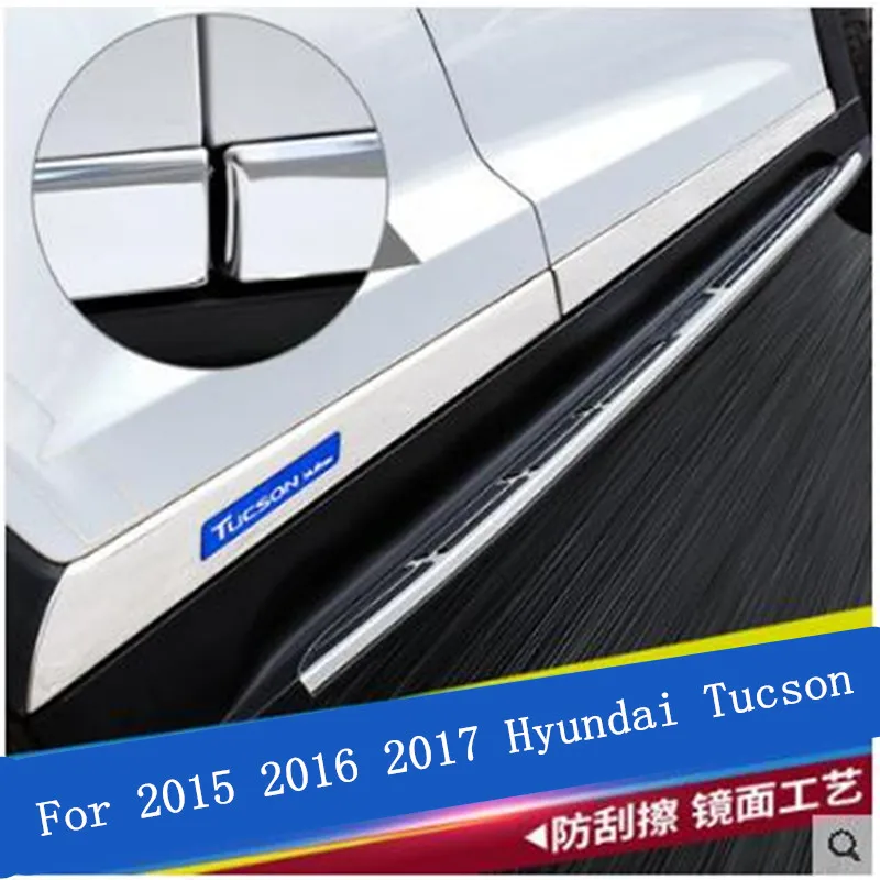 Buy chrome side door linng decoration body moulding