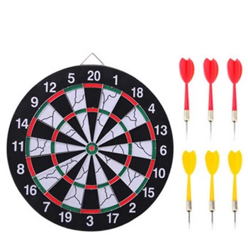 

New Hot indoor sport 29.5cm-40.5cm Diameter double target dart magnetic flocking dartboard board Entertainment Dart Need Free