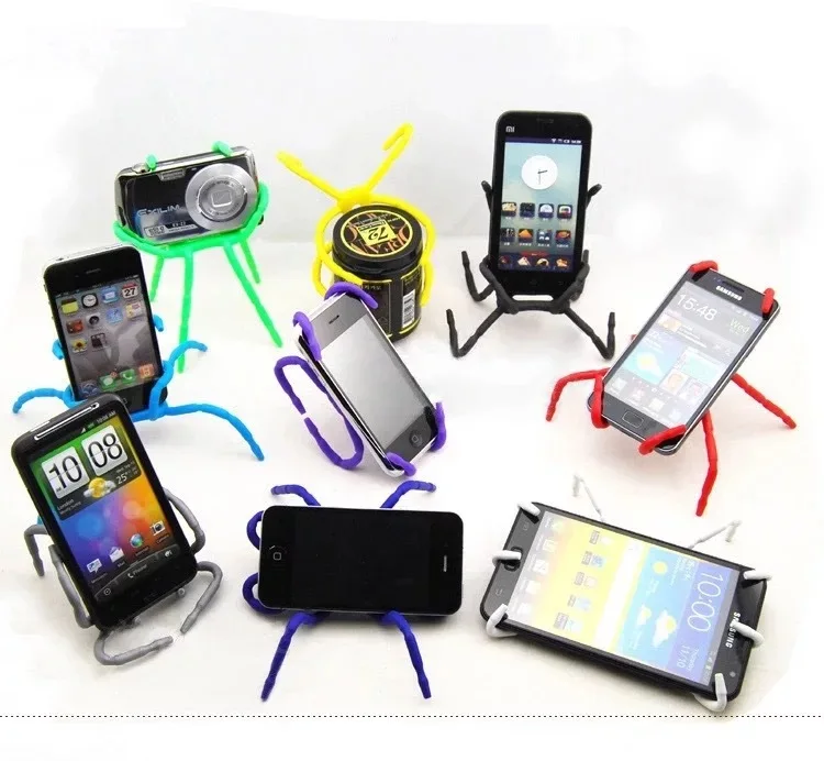Универсальный держатель для мобильного телефона с пауком для Iphone 6 S 7 Plus, подставка для samsung S6 Edge, автомобильный держатель, подставка, держатель для сотового телефона