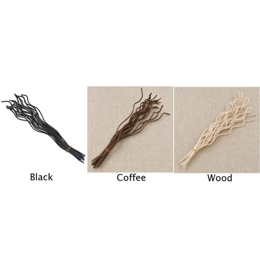 20pcs Long Wavy Rattan Reed Fragrance Diffuser Replacement Refill Sticks Accessory For Home Garden Supplies 20pcs Long Wavy Rattan Reed Fragrance Diffuser Replacement Refill Sticks Accessory For Home Garden Supplies