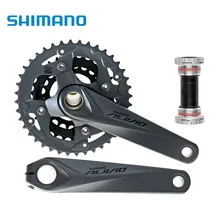 m4050 East находится в оживленных пригородных Shimano кривошипно шатуны и FC-M4050 с ББ HollowTech части велосипеда