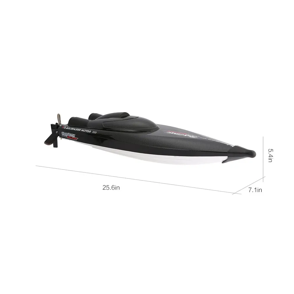 FT011 RC лодка 2,4 г 55 км/ч высокоскоростной бесщеточный мотор Встроенная система водяного охлаждения дистанционное управление гоночная скоростная лодка RC игрушки подарок