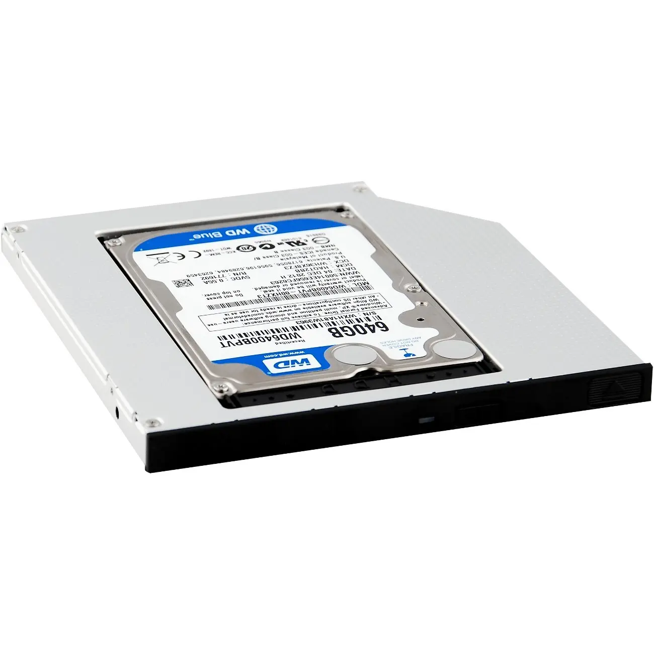 SATA Оптический Bay 2nd жесткий диск Caddy универсальный для 9.5 мм слот CD/DVD привод (для SSD