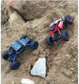 

RC Car 4WD 2.4GHz Rock Crawlers Rally climbing Car 4x4 Double Motors Bigfoot Car Remote Control Model Off-Road Vehicle Toy