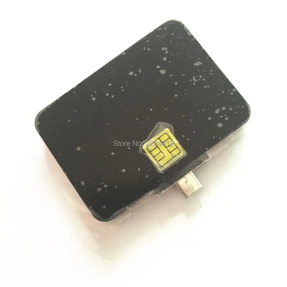 Программатор EMV Micro USB OTG считыватель смарт карт IC и запись # N88 для мобильных