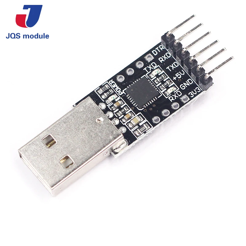 

1pcs 6Pin USB 2.0 to TTL UART Module Serial Converter CP2102 Replace Ft232 Adapter Module