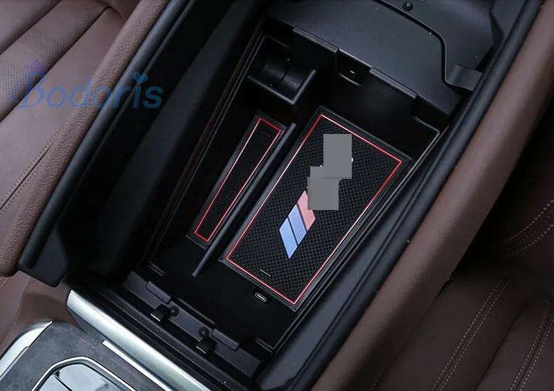 

For BMW X5 G05 40i 2019 Car Organizer Central Armrest Glove Storage Box Container Car Styling Accessories