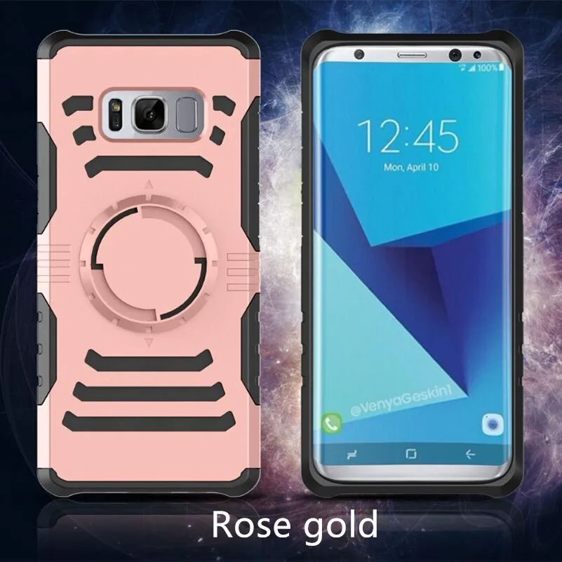 Для пробежки наручный чехол для телефона s Samsung Galaxy S8 TPU + PC Магнитный