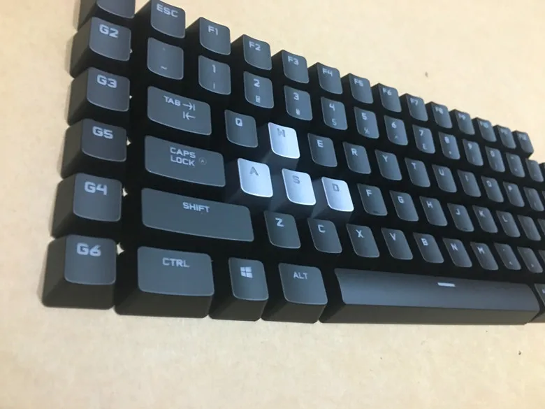 Logitech G710+ Genuine Black Backlit Mechanical Keyboard Keycap Set image 4