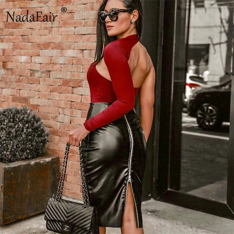 one shoulder bodysuit female17