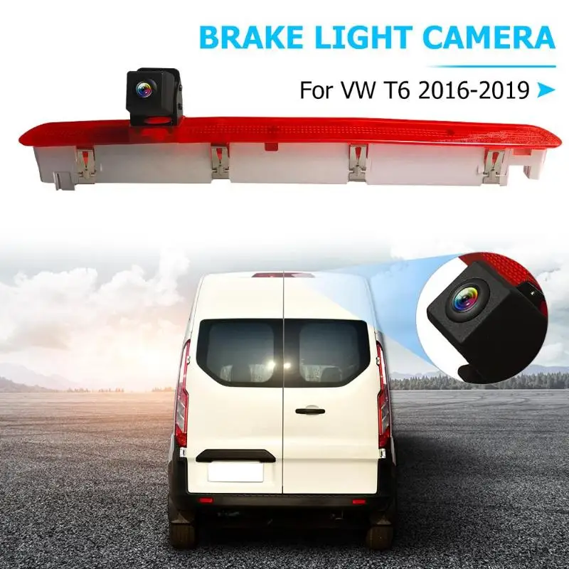 

Car Brake Light Rear View Parking Camera Vehicle Reverse NTSC Camera for T6 2016-2019