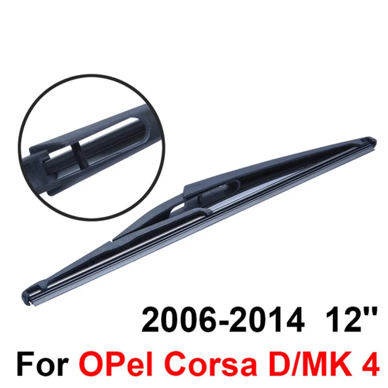 Rear Wiper Blade No Arm For OPel Corsa D/MK 4 2006 2014 12'' 3/5 door