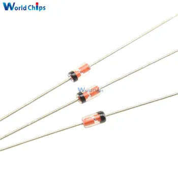 

100 PCS GERMANIUM DIODE 1N34A DO-35 1N34 IN34A