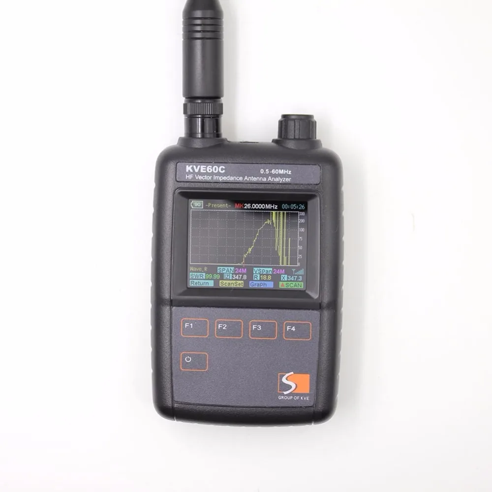 KVE60C HF Коротковолновая антенна икона вектора импеданса анализатор любительского