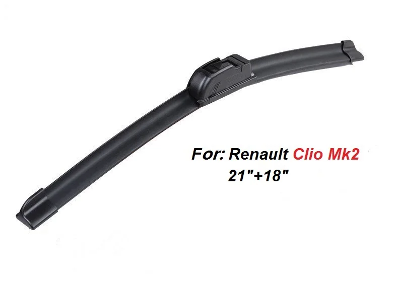 1 Pair (21"+18") High Quality Bexceed of Car Windshield Flat Wiper