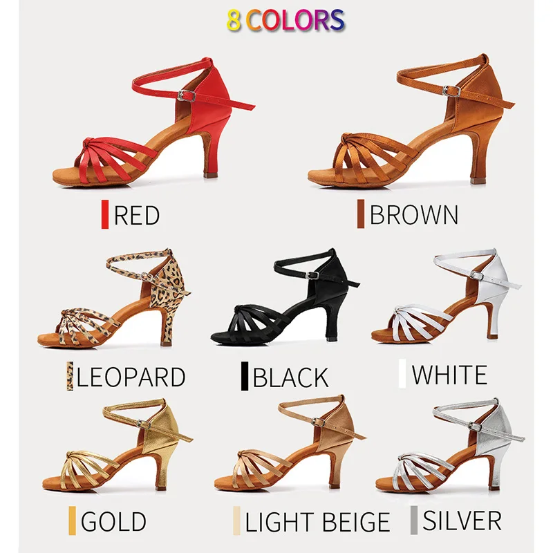 YHDS Latin Dance Shoes For Women Girls Tango Dance High Heels soft Dancing Shoes 5/7cm Salsa Ballroom Dance Ballroom Dance YHDS Latin Dance Shoes For Women Girls Tango Dance High Heels soft Dancing Shoes 5/7cm Salsa Ballroom Dance Ballroom Dance