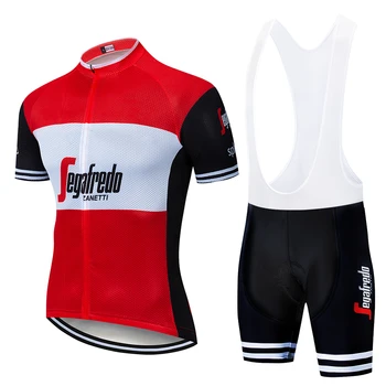 

SUSHAN 100% Polyester Cycling Jerseys Set Pro Summer Cycling Set Bicycle Clothing Quick-Dry Bike Wear Maillot Ropa Ciclismo