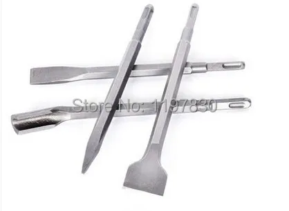 

Free shipping 4PCS/SET Square 4 hollows shank 14*250mm electric Hammer chisel for concrete/brick/wall/tile slotting drilling