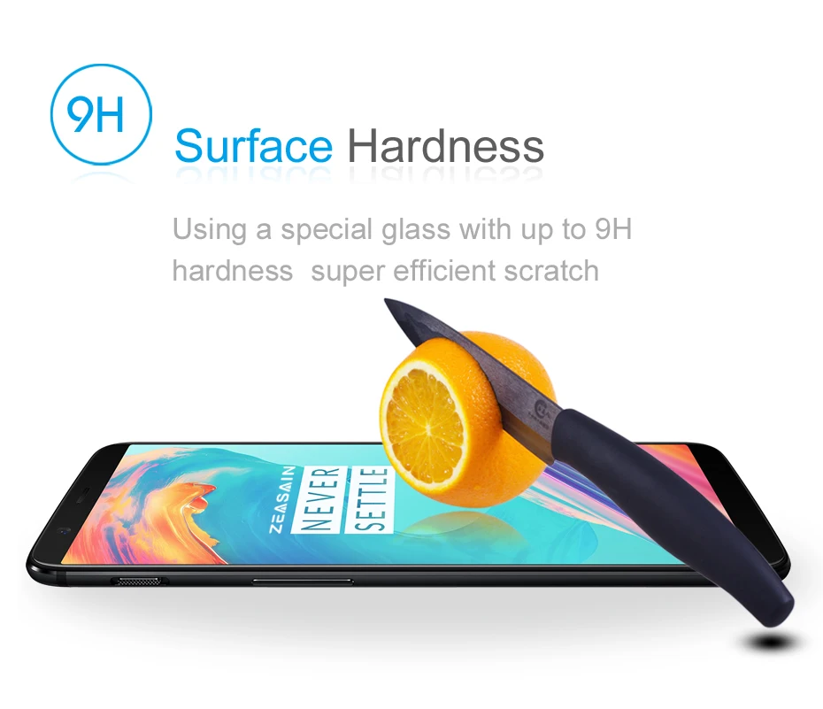 2 Pack Original ZEASAIN 2.5D Full Cover Tempered Glass Screen Protector For OnePlus 5T OnePlus5T One Plus 5 T 9H Glass Film (11)