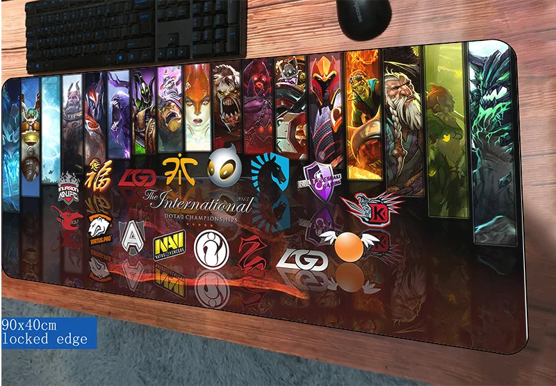 

dota mouse pad 900x400x2mm gaming mousepad gamer mouse mat pad game computer High quality desk padmouse laptop large play mats