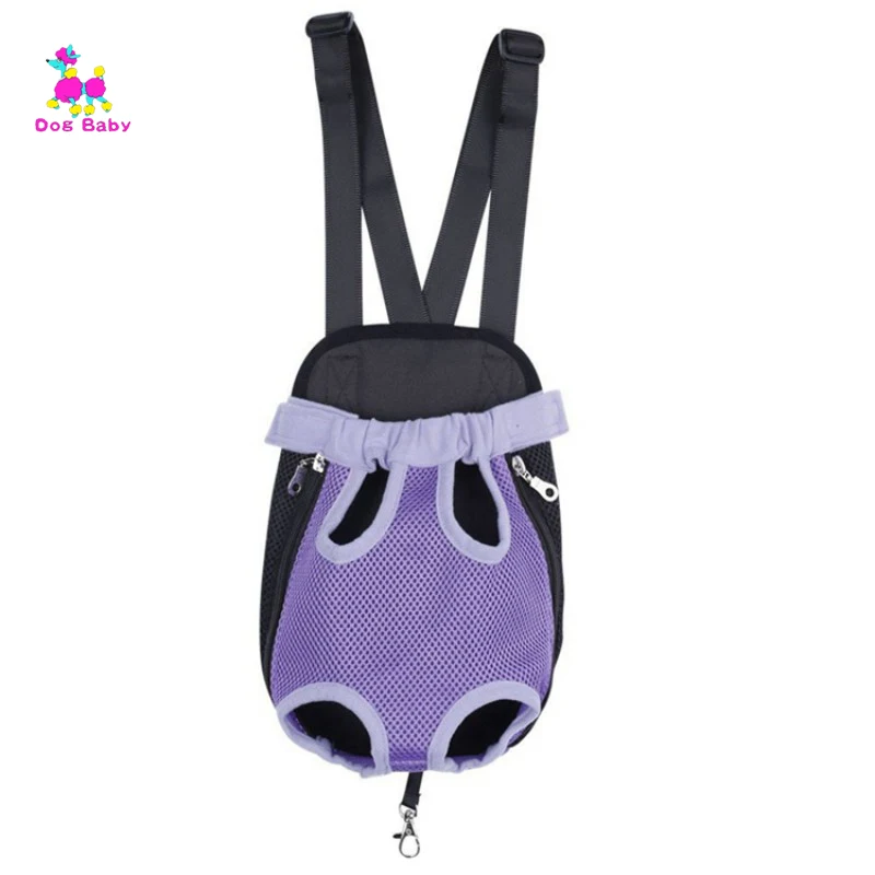 Dogbaby Mesh Dog Carrier Backpack Super Breathable Durable Pet Bag