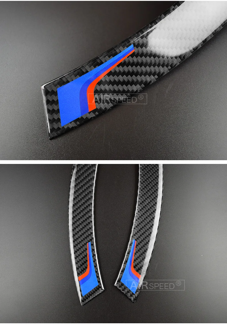 Carbon Fiber Wheel Protector Car Bumper Sticker Car Anti-collision Strips for BMW E90 E60 E84 F10 F07 F30 F34 F01  (6)