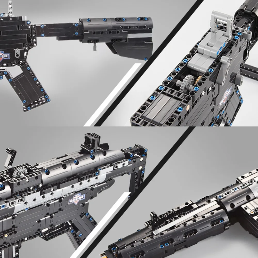 SWAT Revolver Emission Pistol M1A1 MP5 GUN Lot Legoing Building Block Technic Model Brick Sets Weapon Children Boy Toy Gift SWAT Revolver Emission Pistol M1A1 MP5 GUN Lot Legoing Building Block Technic Model Brick Sets Weapon Children Boy Toy Gift