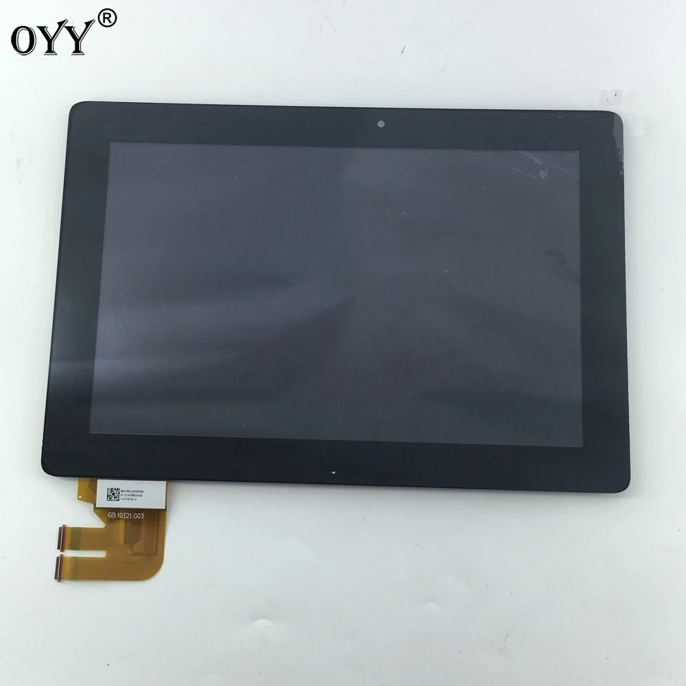 Miglior Pannello LCD Screen Display Monitor Touch Screen Digitizer Assembly Vetro Per ASUS TF300 TF300TG TF300T 69.10I21.G03 TF300TL