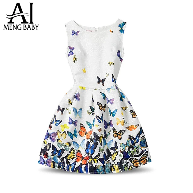 fashion girls summer dress 2018 teenagers girls party gowns dress girls size 6 clothes