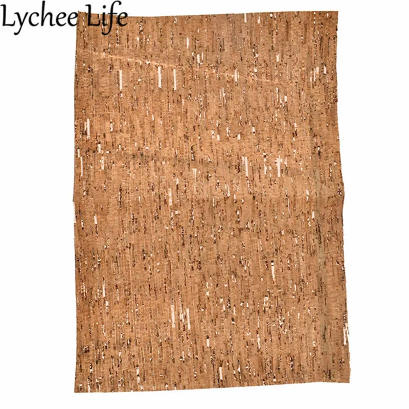 Lychee Life, мягкая пробковая кожаная ткань, искусственная кожа, 29x21 см, набивная кирпичная стена, ткань, сделай сам, современная домашняя одежда, текстиль, Швейные аксессуары