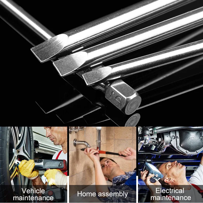 6 шт./компл. 75 мм 2 0 с плоским носком наконечник прорезью отвертки|screwdriver bits|tip