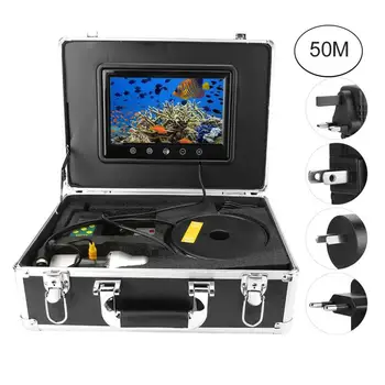 

9" Underwater Fish Finder Video Camera Waterproof Pan Rotating Fishing Camera with 50m Cable