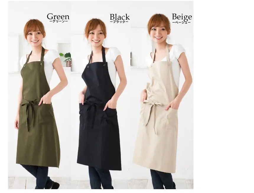 5pcs cute japan women apron factory direct sale South Korea apron high