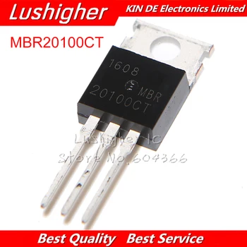 

10PCS MBR20100CT TO220 MBR20100 TO-220 MBR 20100CT New Original