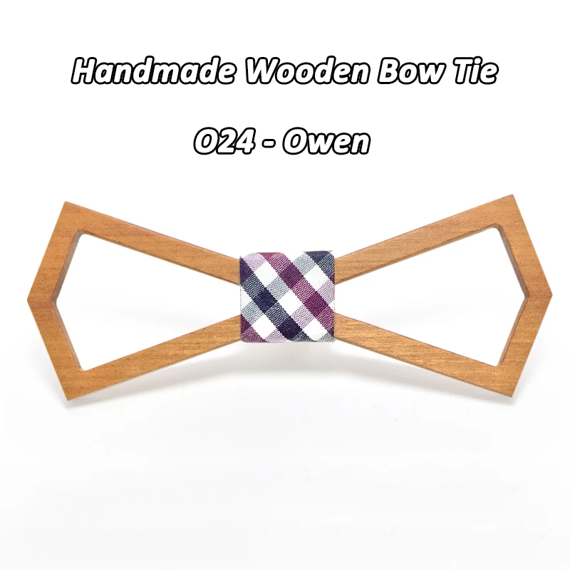 Mahoosive Новинка года дизайн ручной работы, деревянные Для мужчин s деревянные галстуки-бабочки Gravatas corbatas Галстуки для бизнеса, вечеринки для Для мужчин деревянные бабочки - Цвет: O24